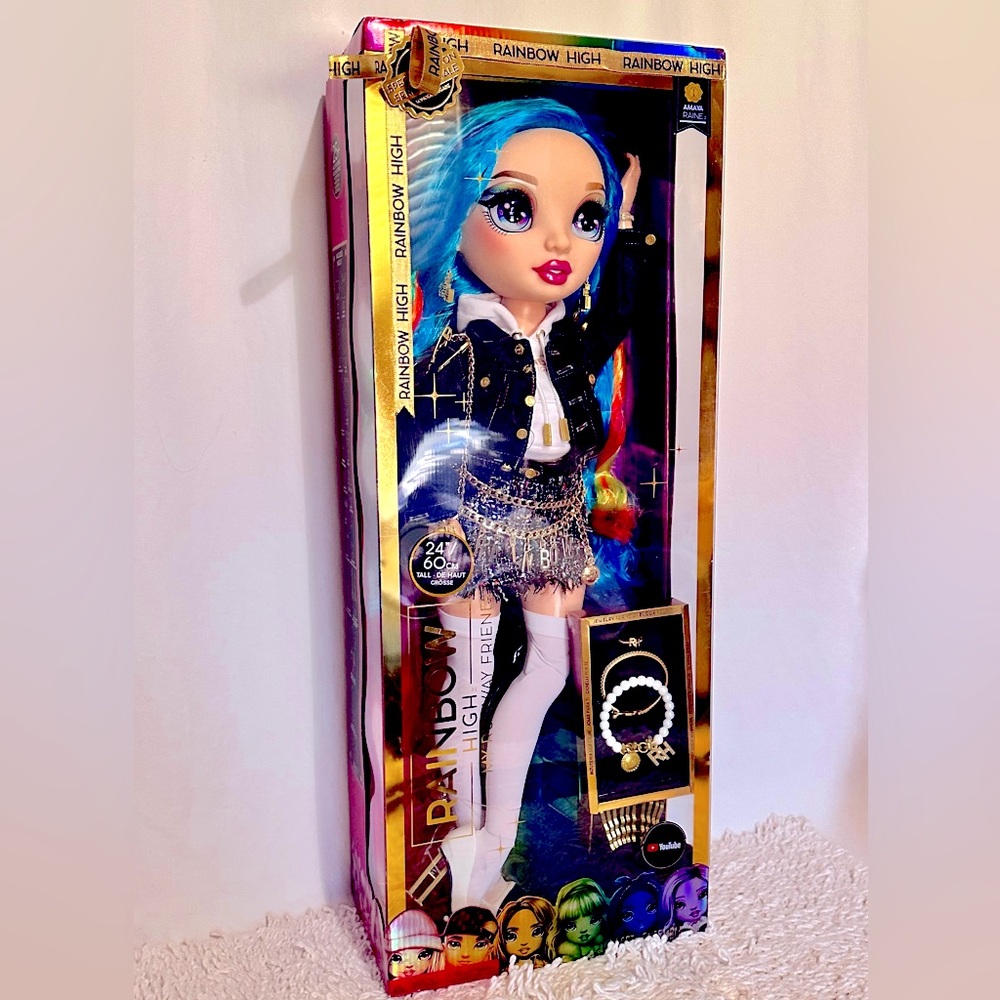 Amaya Raine Rainbow High Doll 24”